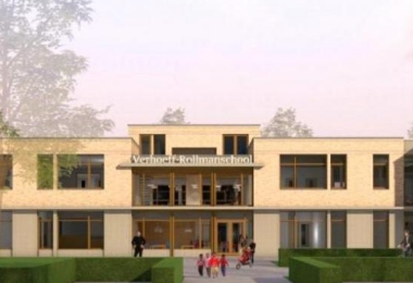 Nieuwbouw Verhoeff-Rollmanschool te Bodegraven